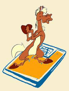 Rising Moon engl. Vollblut 
Gewicht Mai 2020 525kg